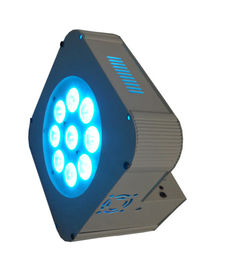 9 つの x 15w RGBWA 5in1 Dmx 無線 LED の標準の缶、屋外の電池式の導かれた Uplight