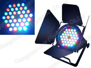 DMX 512 の納屋の大戸 36 x 3w の Rgb によって導かれる標準 64 LED Pin の点の多標準はライトを上演できます