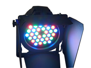 DMX 512 の納屋の大戸 36 x 3w の Rgb によって導かれる標準 64 LED Pin の点の多標準はライトを上演できます