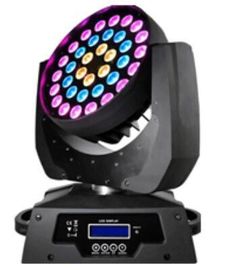 導かれたズームレンズの洗浄ディスコの段階は移動ヘッド ライト 36pcs 10w Rgbw 4in1 リング色をつけます