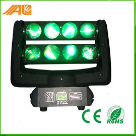 10w Rgbw によって導かれるくもの軽い移動ヘッド ビーム効果 DMX 512 を上演して下さい
