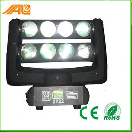 10w Rgbw によって導かれるくもの軽い移動ヘッド ビーム効果 DMX 512 を上演して下さい