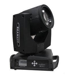 Dmx の移動頭部と結婚する屋内ディスコはズームレンズとの 200w 5r IP20 をつけます