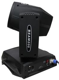 Dmx の移動頭部と結婚する屋内ディスコはズームレンズとの 200w 5r IP20 をつけます