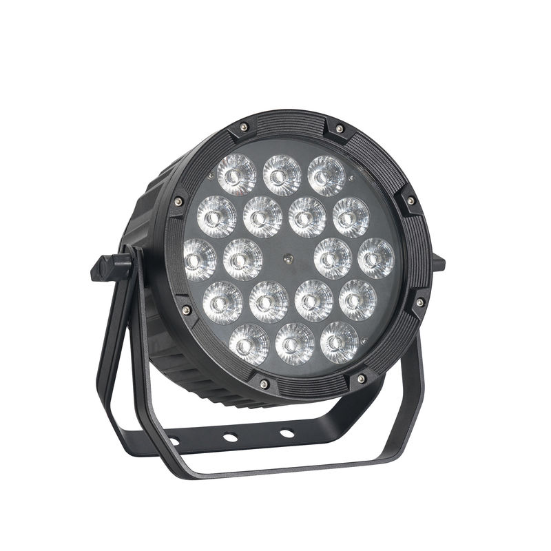 18pcs 12W IP65 防水 屋外 LED PAR イベント用 RGBWA UV 6in1