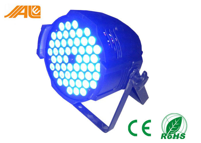 高い内腔 54PCS 3W LED の標準はライト標準 64 つく多色 DJ が軽い 162W DMX 512 制御 CE&RoHS をランプ上演するできます