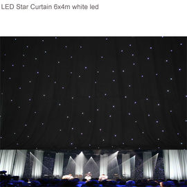 極度の明るい RGBW6x 4m LED の星のカーテン、舞台の背景のための背景幕のカーテンの布